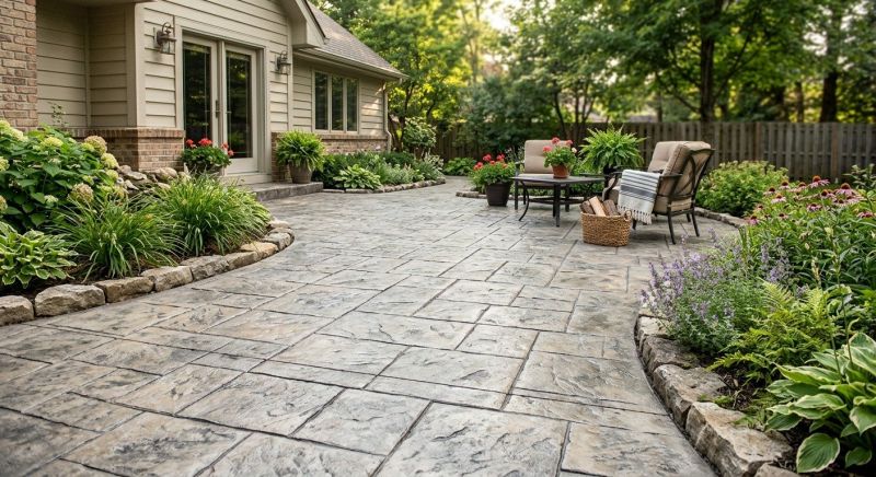 Concrete Patio Finishing in Frisco, TX