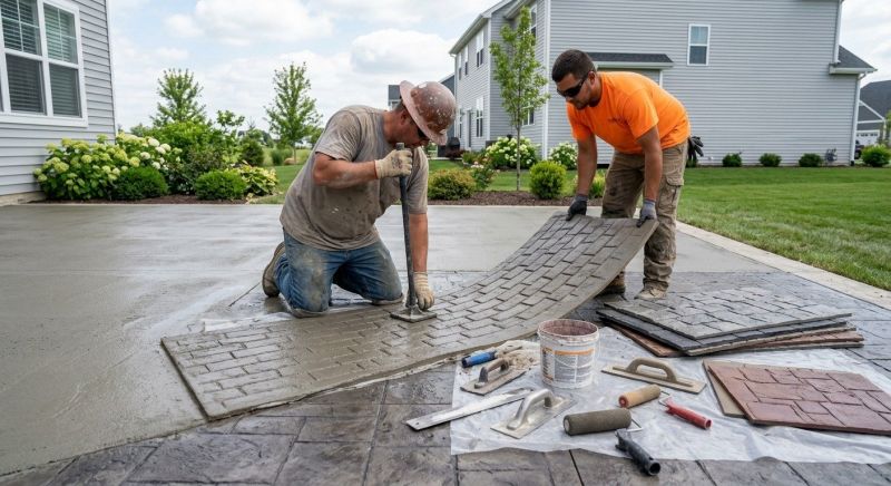 Concrete Patio Finishing in Corpus Christi, TX