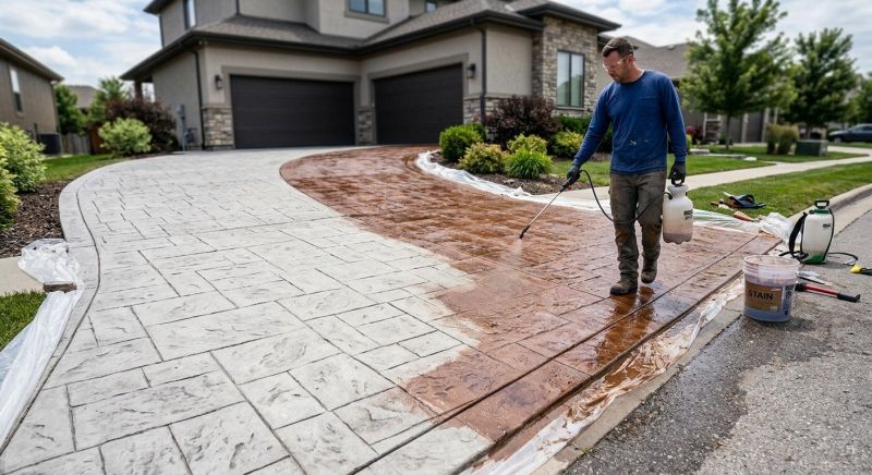 Concrete Refinishing in Frisco, TX