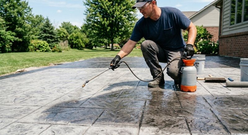 Concrete Staining Service in Dallas, TX
