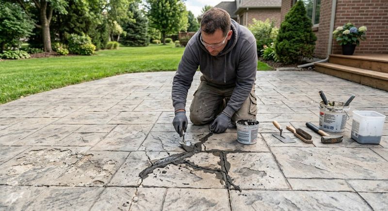 Decorative Concrete Repair in Boynton Beach, FL