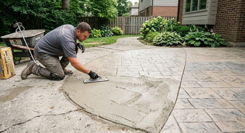 Stamped Concrete Construction in Corpus Christi, TX