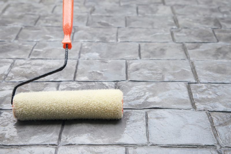 Stamped Concrete Resurfacing in Frisco, TX