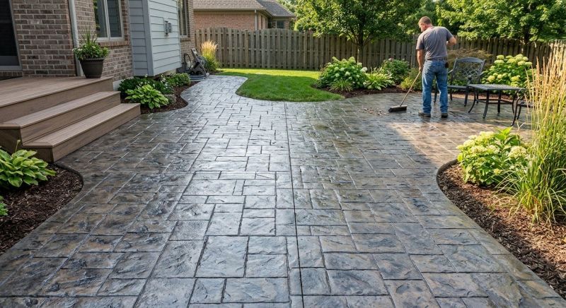 Stamped Concrete Service in Corpus Christi, TX
