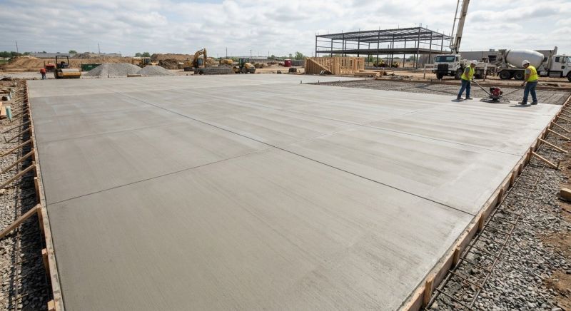 Commercial Slab Construction in Manassas, VA